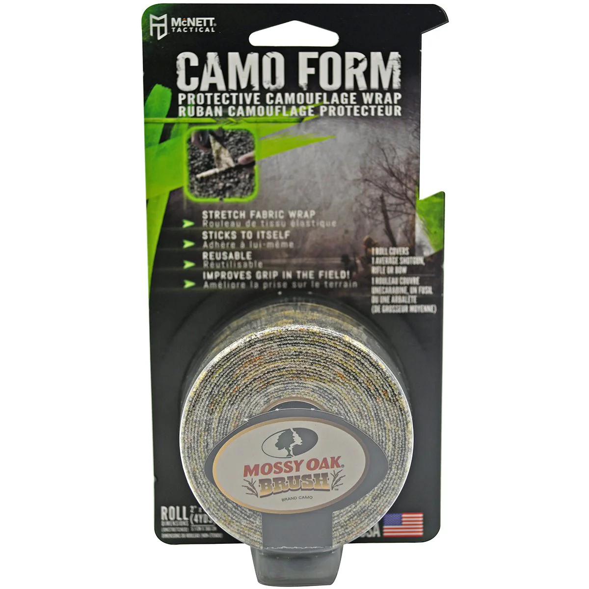 McNett Tactical Camo Form Protective Stretch Fabric Tape Wrap - Image 22