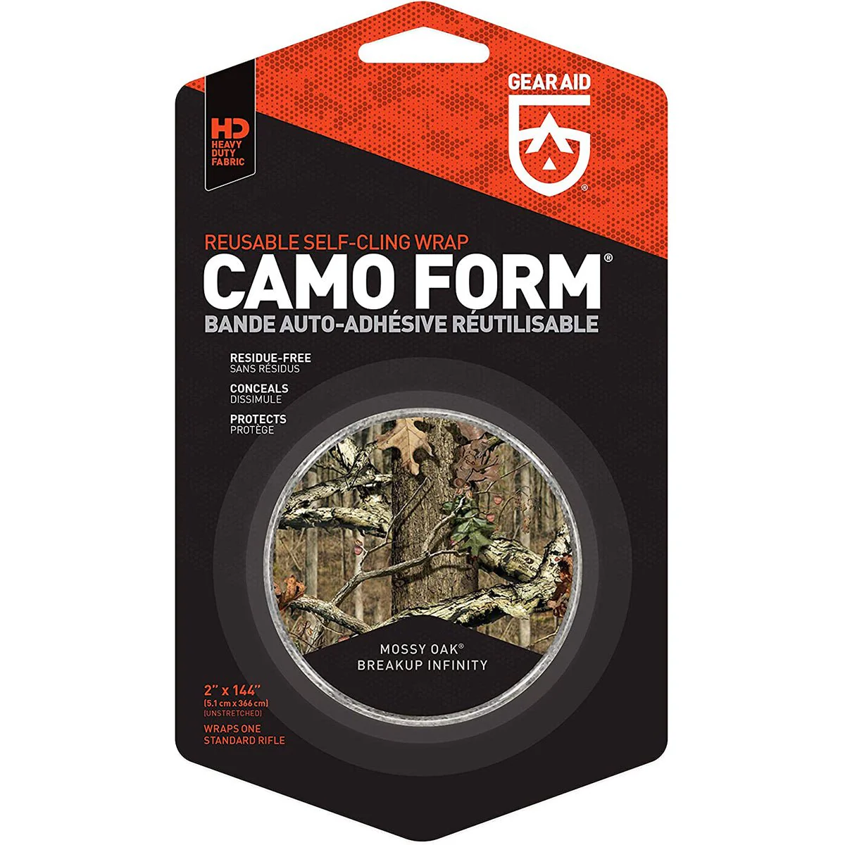 McNett Tactical Camo Form Protective Stretch Fabric Tape Wrap - Image 8