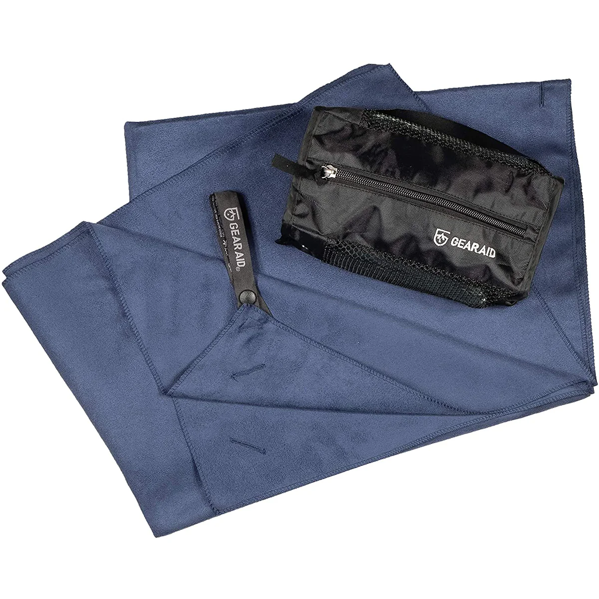 McNett Tactical Microfiber Ultra Compact Towel - Navy Blue - Image 3