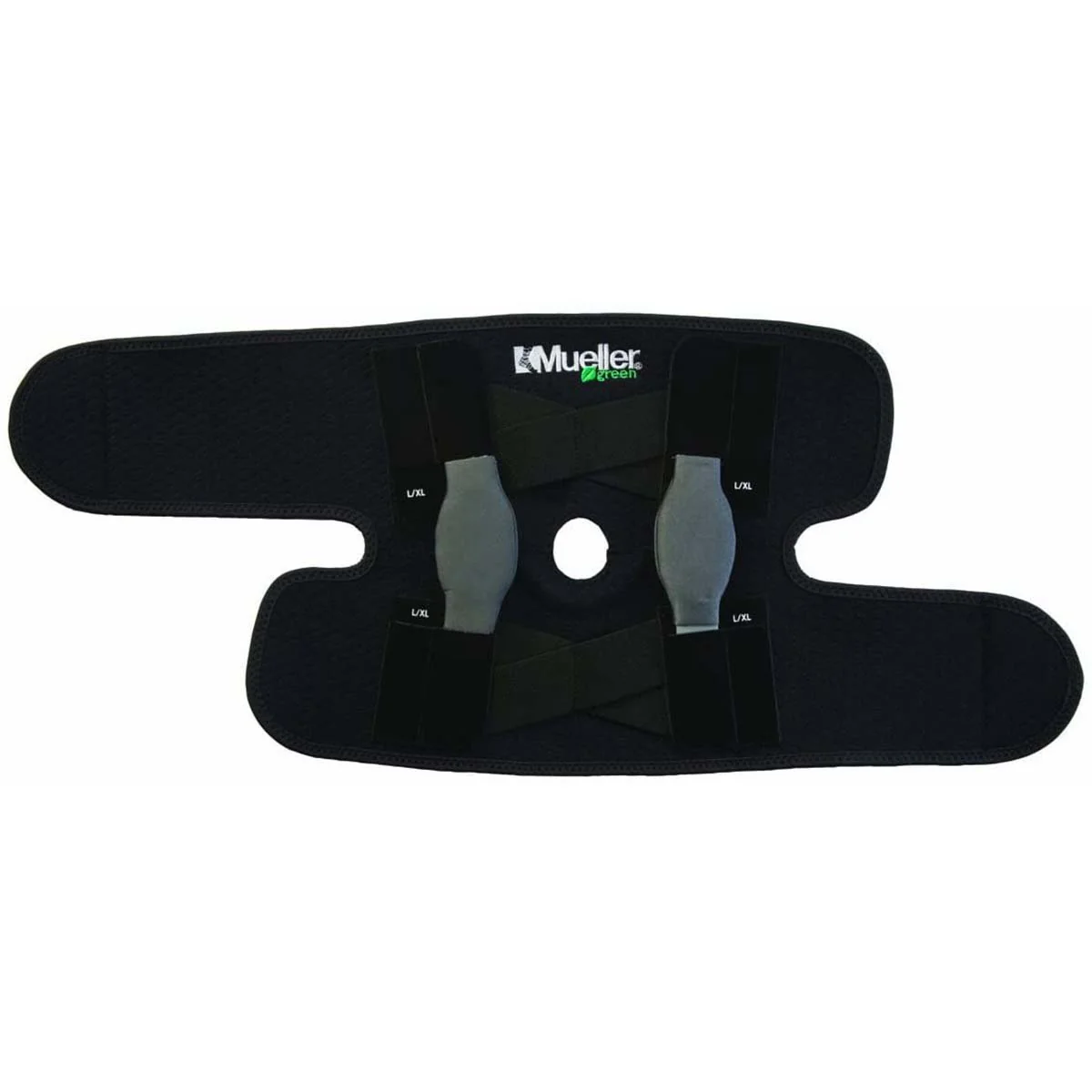 Mueller Green Adjustable Hinged Knee Brace - Black - Image 3
