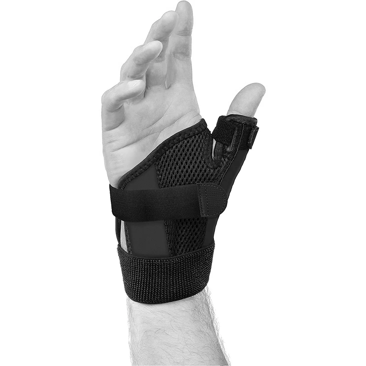 Mueller Sport Care Reversible Thumb Stabilizer - Black - Image 2