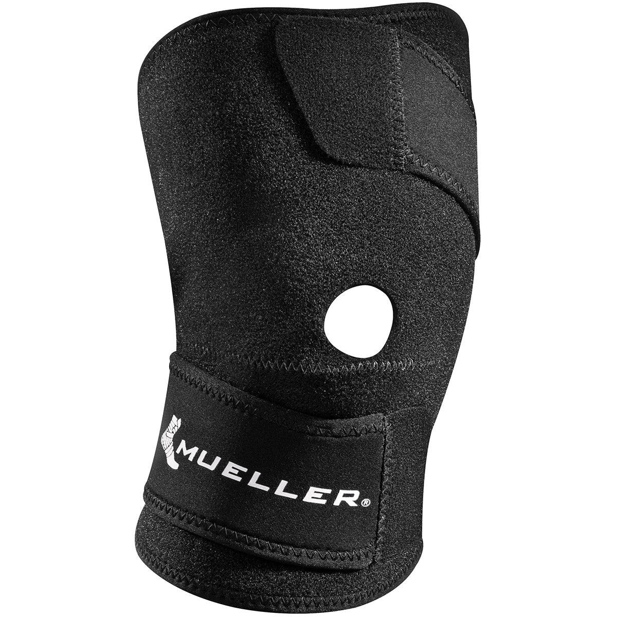 Mueller Wraparound Knee Support Brace - Black - Image 2