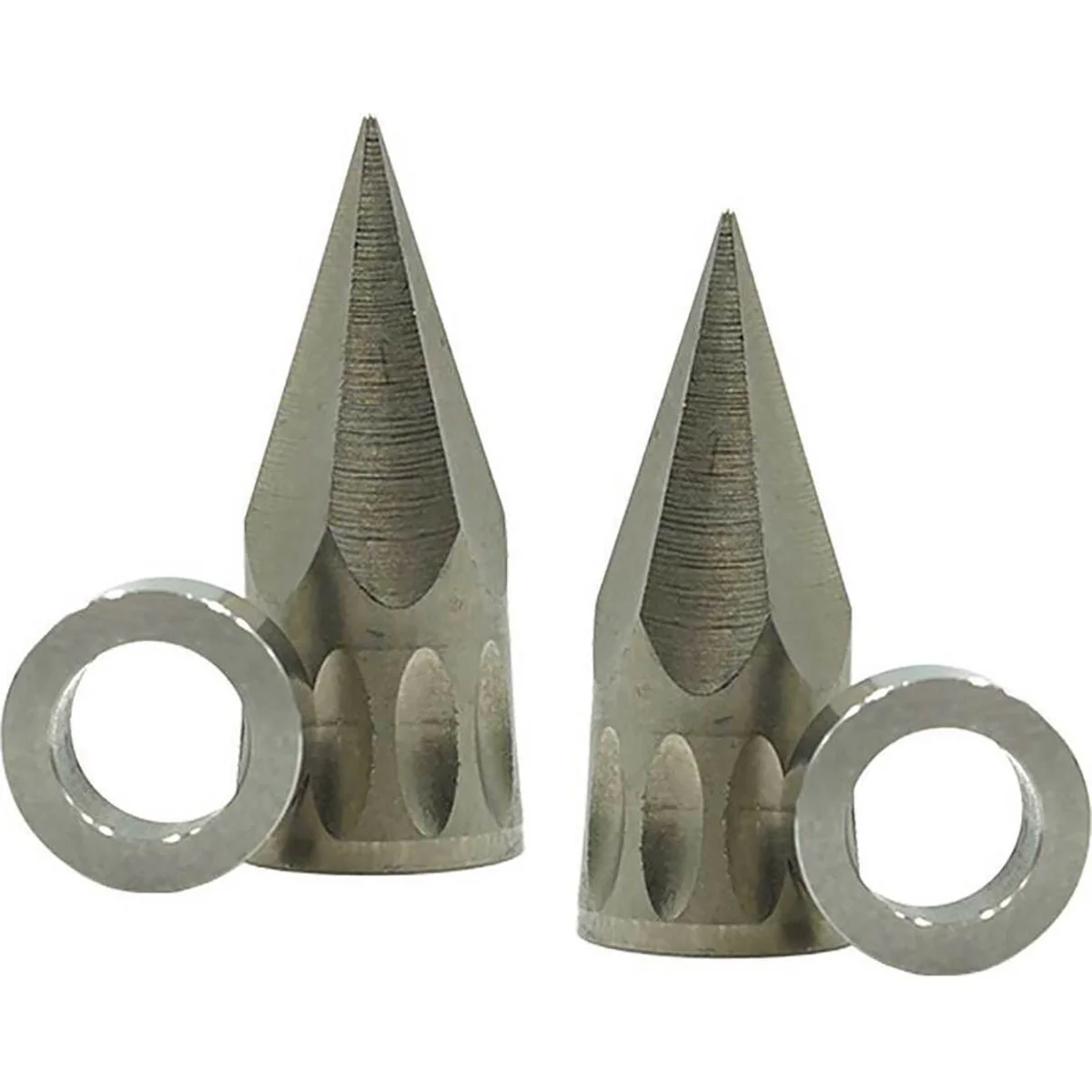 Muzzy Bowfishing 2 and 3 Blade Iron Barb Replacement Tips w/ O-Rings 2-Pack