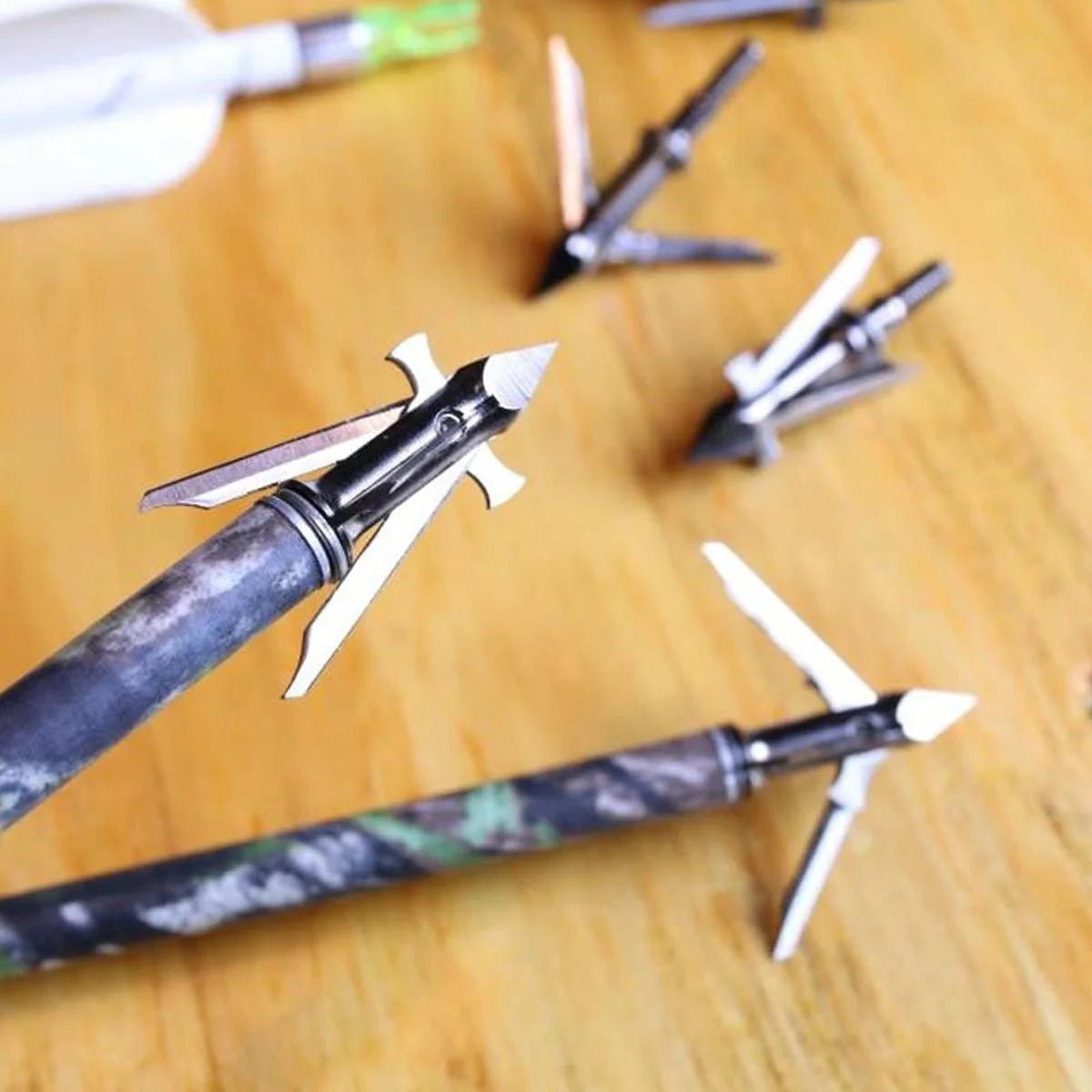 Muzzy Trocar HB Hybrid 4-Blade Broadhead 3-Pack - 100 Grain - Image 5