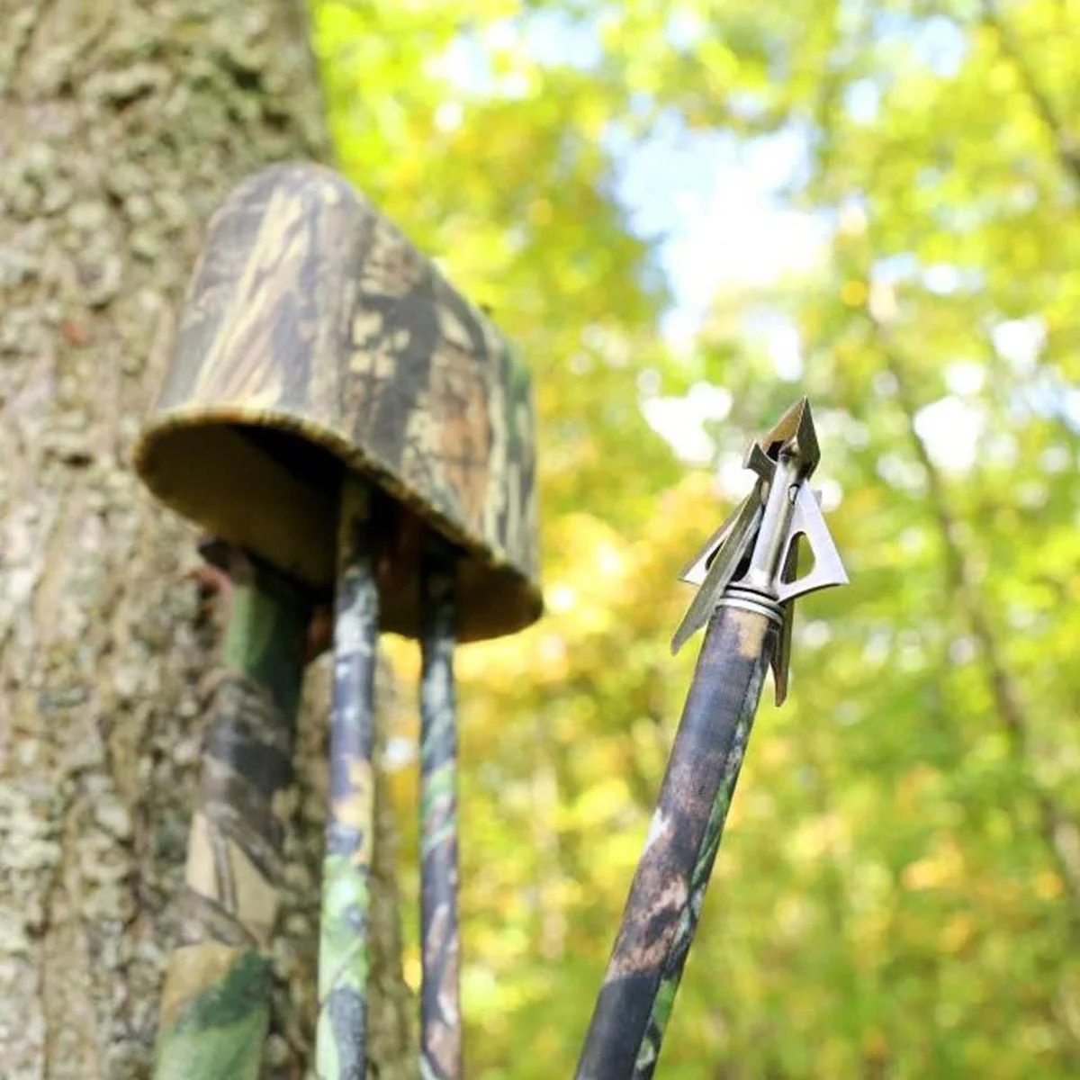 Muzzy Trocar HB Hybrid 4-Blade Broadhead 3-Pack - 100 Grain - Image 6
