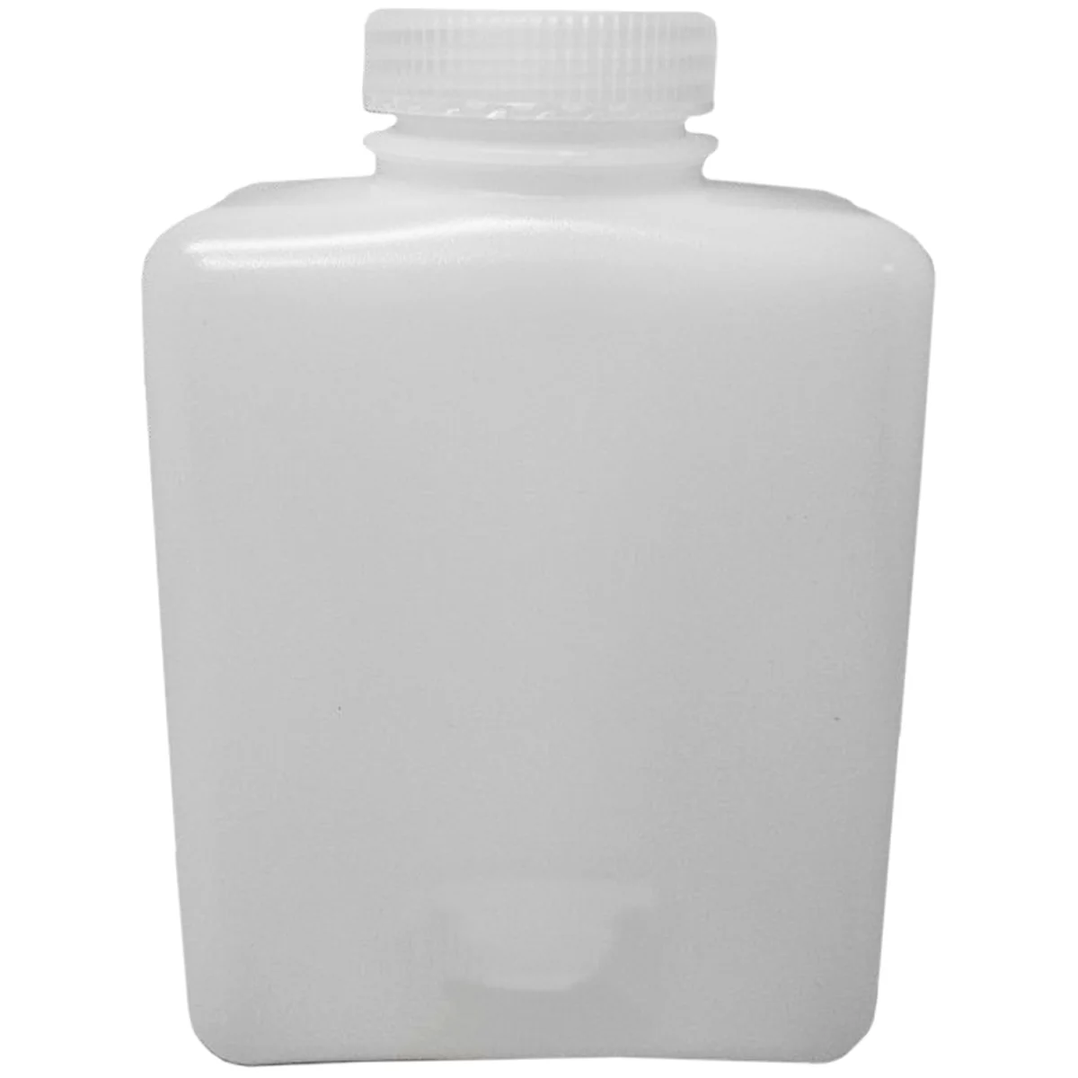 Nalgene HDPE Plastic Wide Mouth Rectangular Storage Bottle - Clear - Image 3