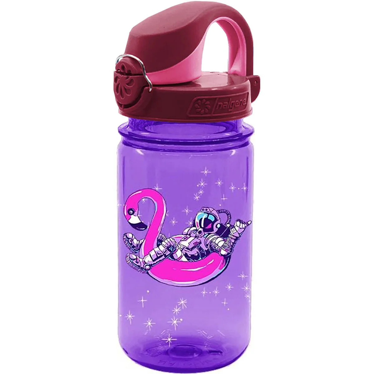 Nalgene Kid's Sustain 12 oz. On The Fly Lock Top Astronaut Tritan Water Bottle