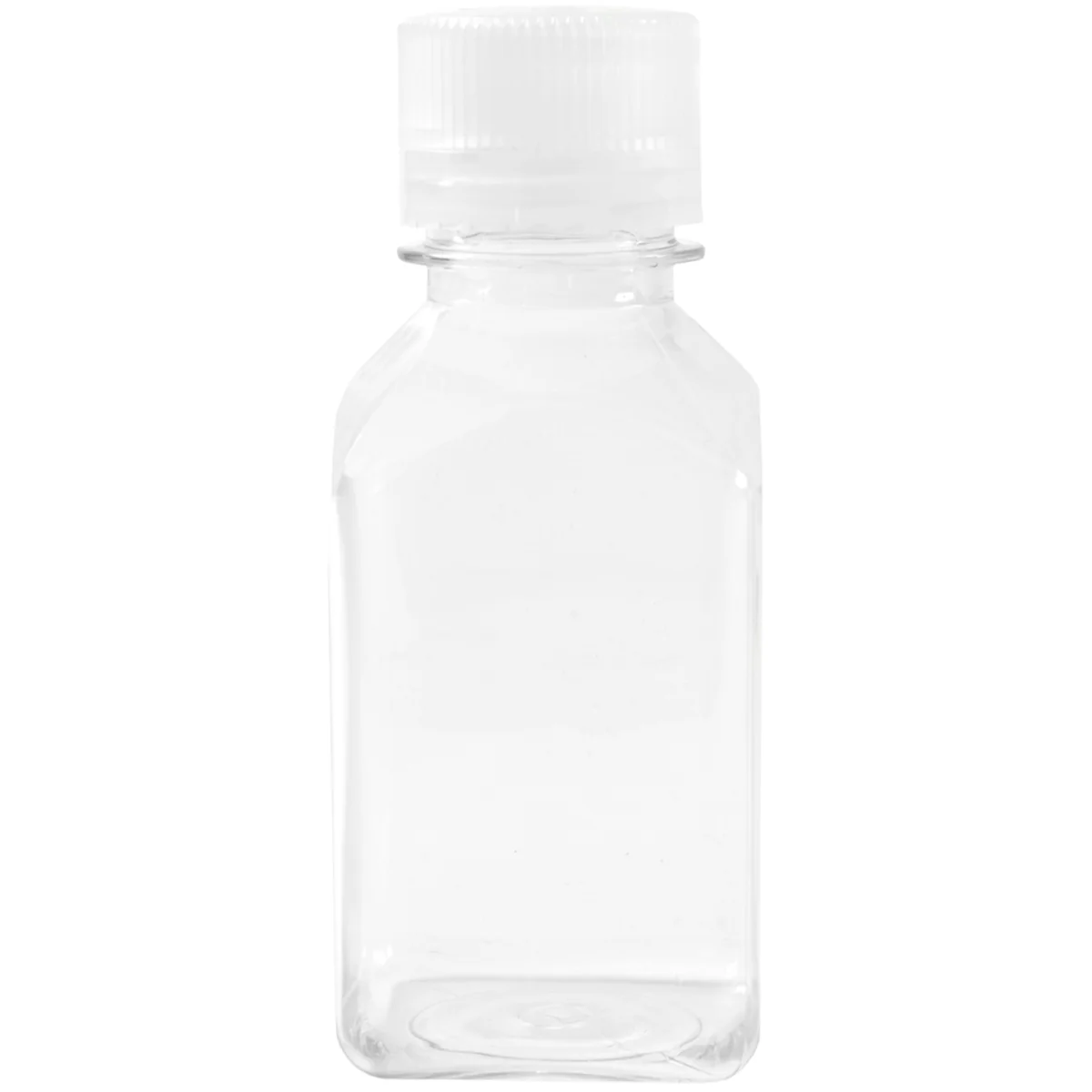 Nalgene Transparent Lexan Polycarbonate Square Storage Bottle - Clear - Image 4