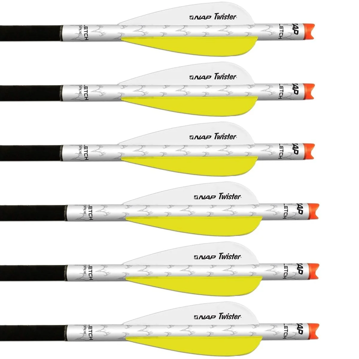 New Archery Products Quikfletch 3" Twister for Crossbow