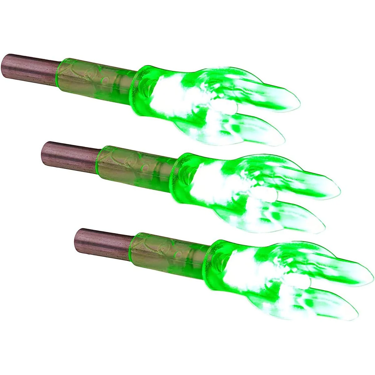 Nockturnal Green Lighted G-Nock 3-Pack - Image 2