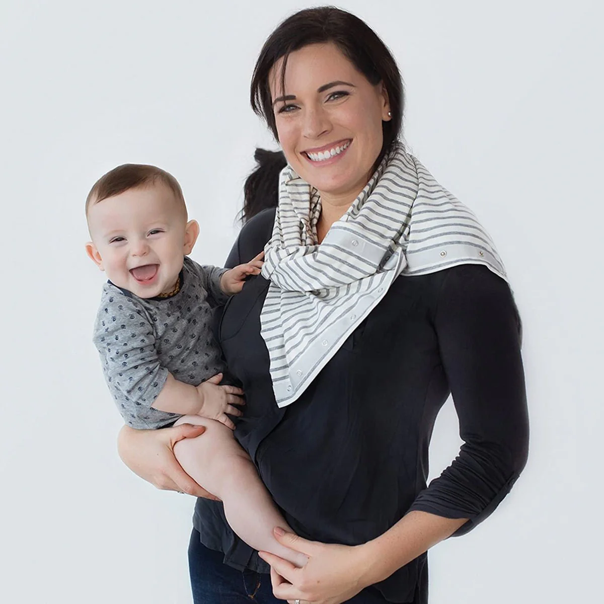 NuRoo Multi-functional Lightweight Soft  Breathable Nursing Scarf - Image 3