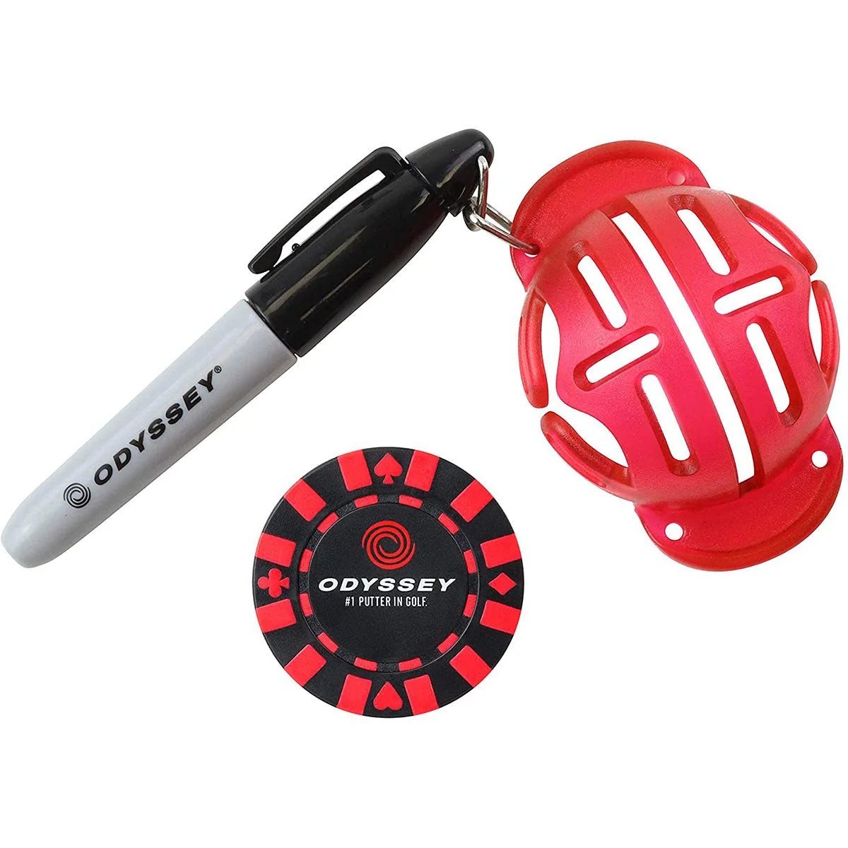 Odyssey Straight Shot Putt Alignment Golf Training Aid