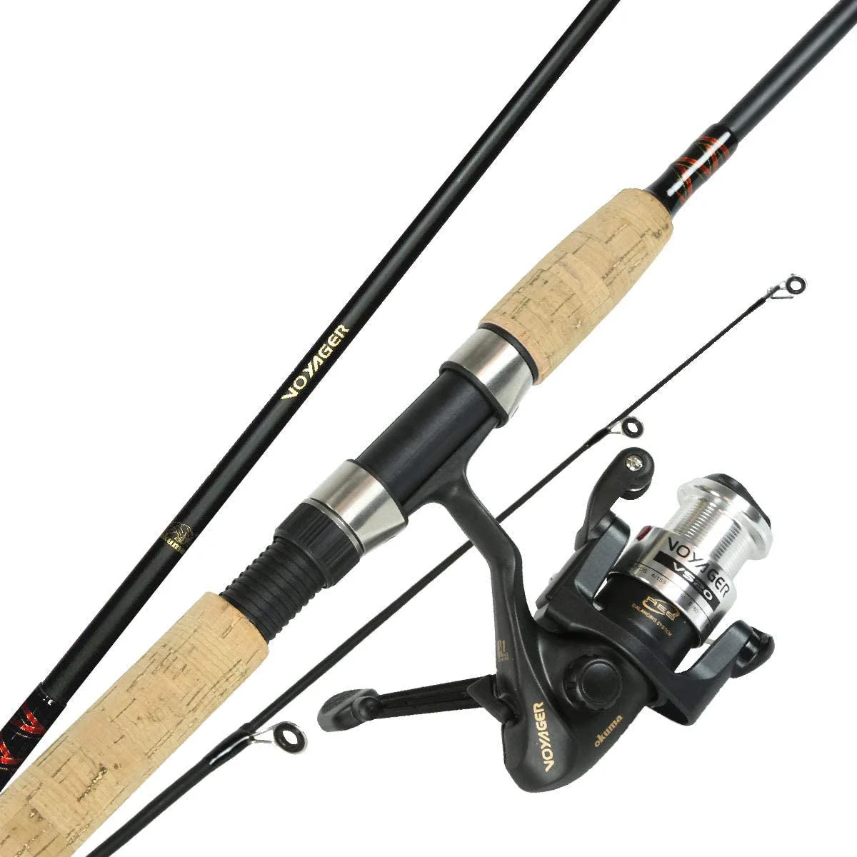 Okuma Voyager 6' Spinning Fishing Rod Travel Kit - Image 3