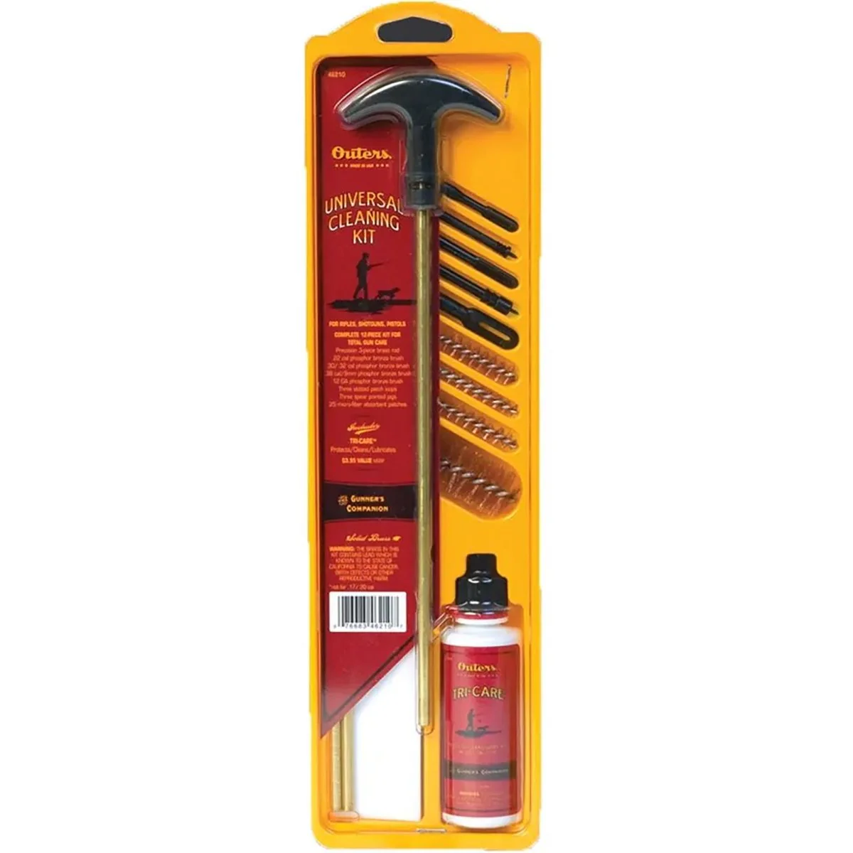 Outers Brass Rod Pistol Cleaning Kit