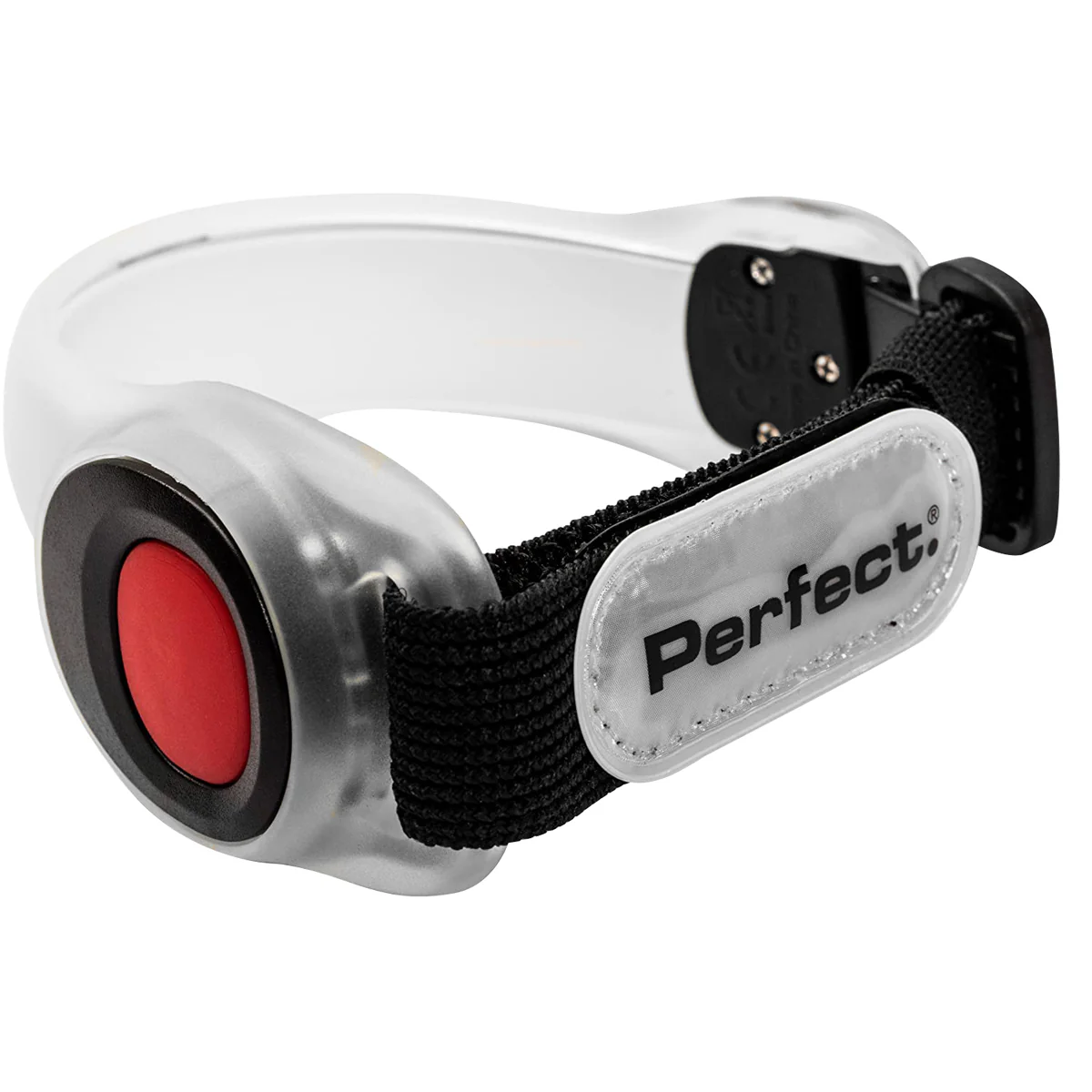 Perfect Fitness LED Safety Arm Band - Clear