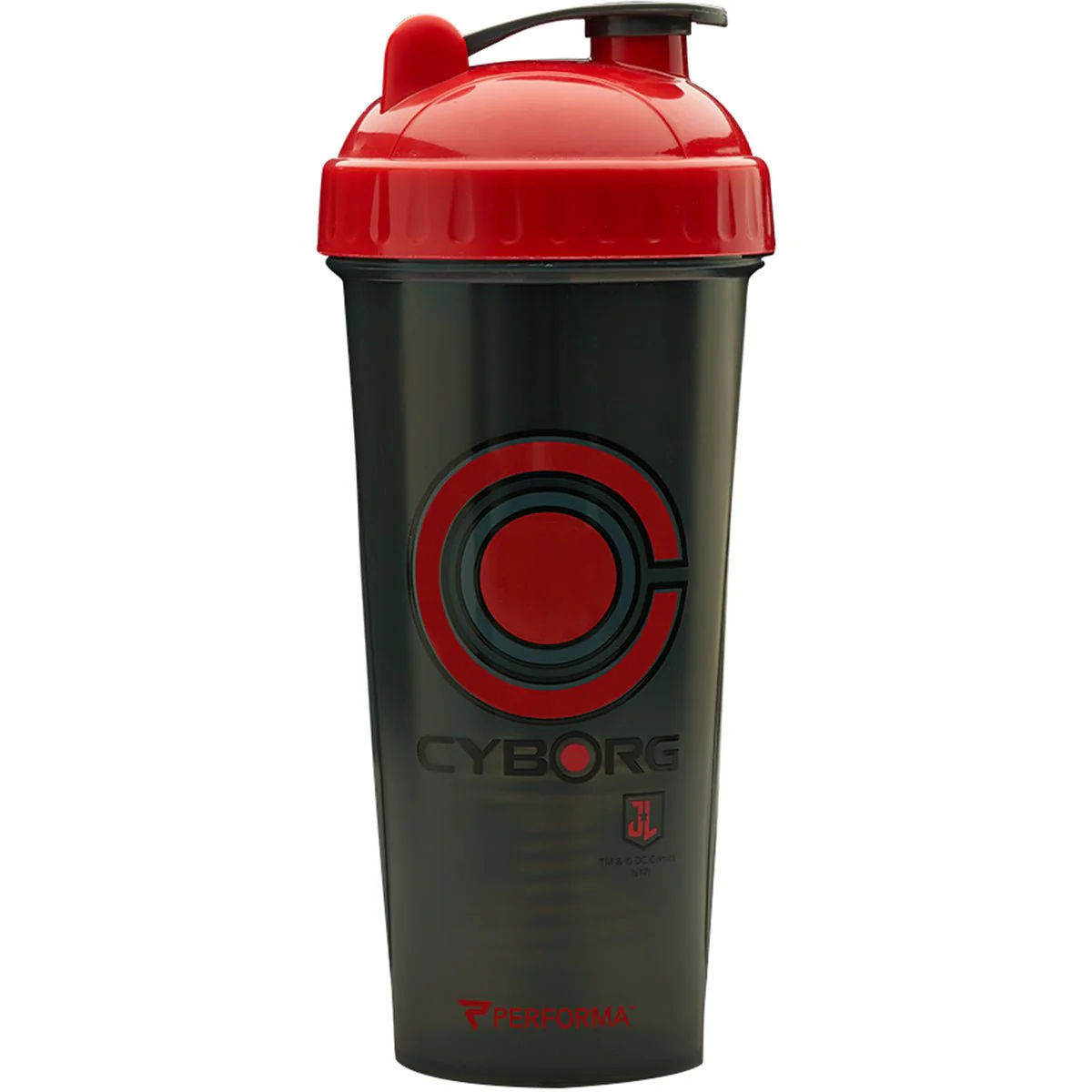 Performa PerfectShaker 28 oz. Justice League Shaker Cup Bottle - Cyborg