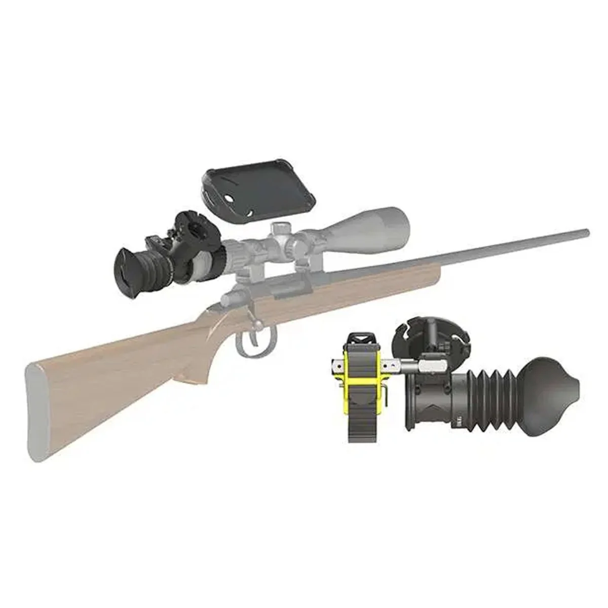 Phone Skope Skoped Vision Rifle Scope Adapter 2nd Gen - Image 2