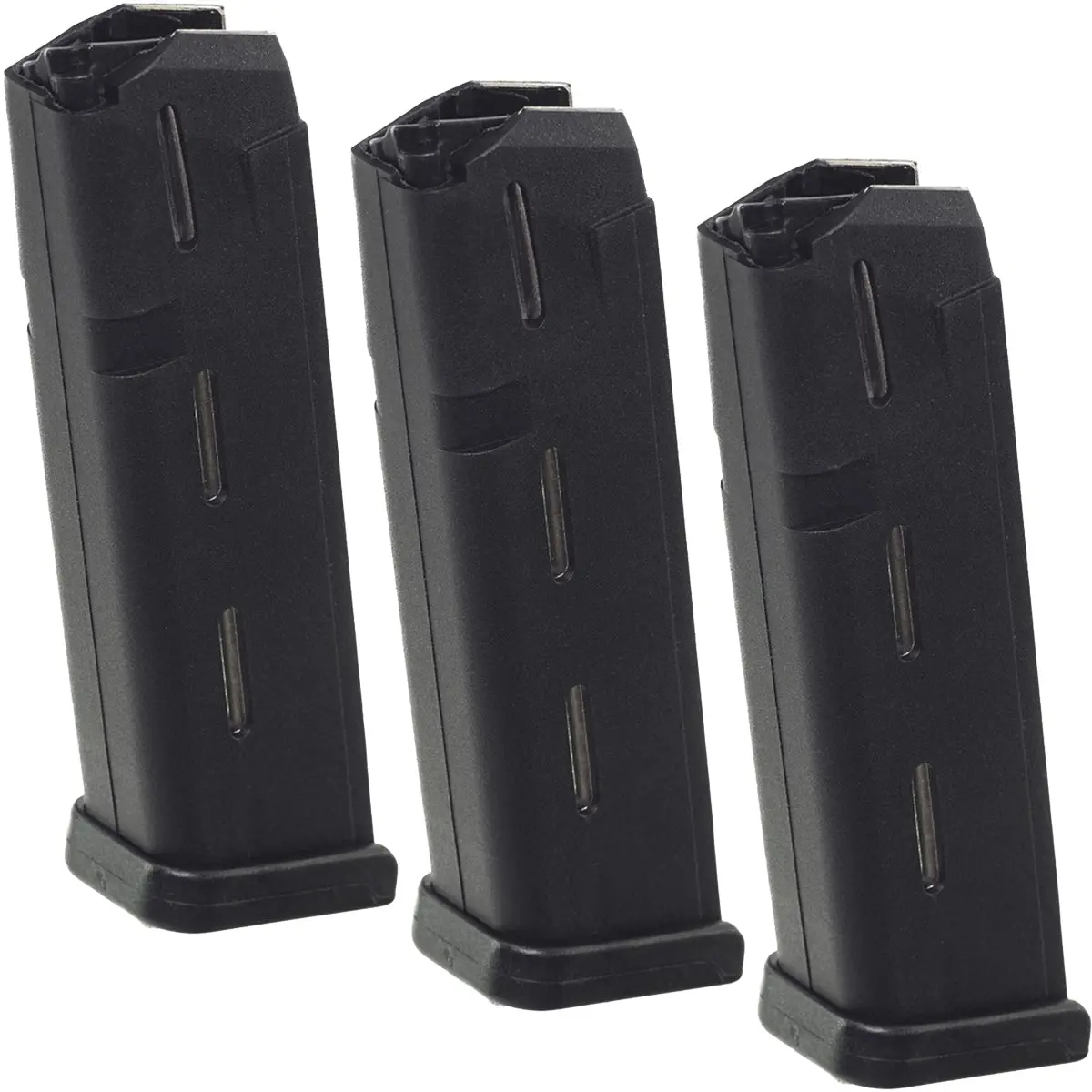 ProMag (3 Pack) 10-Round Magazine for GLOCK Model 22, .40 S&W, GLK 15, Black Polymer