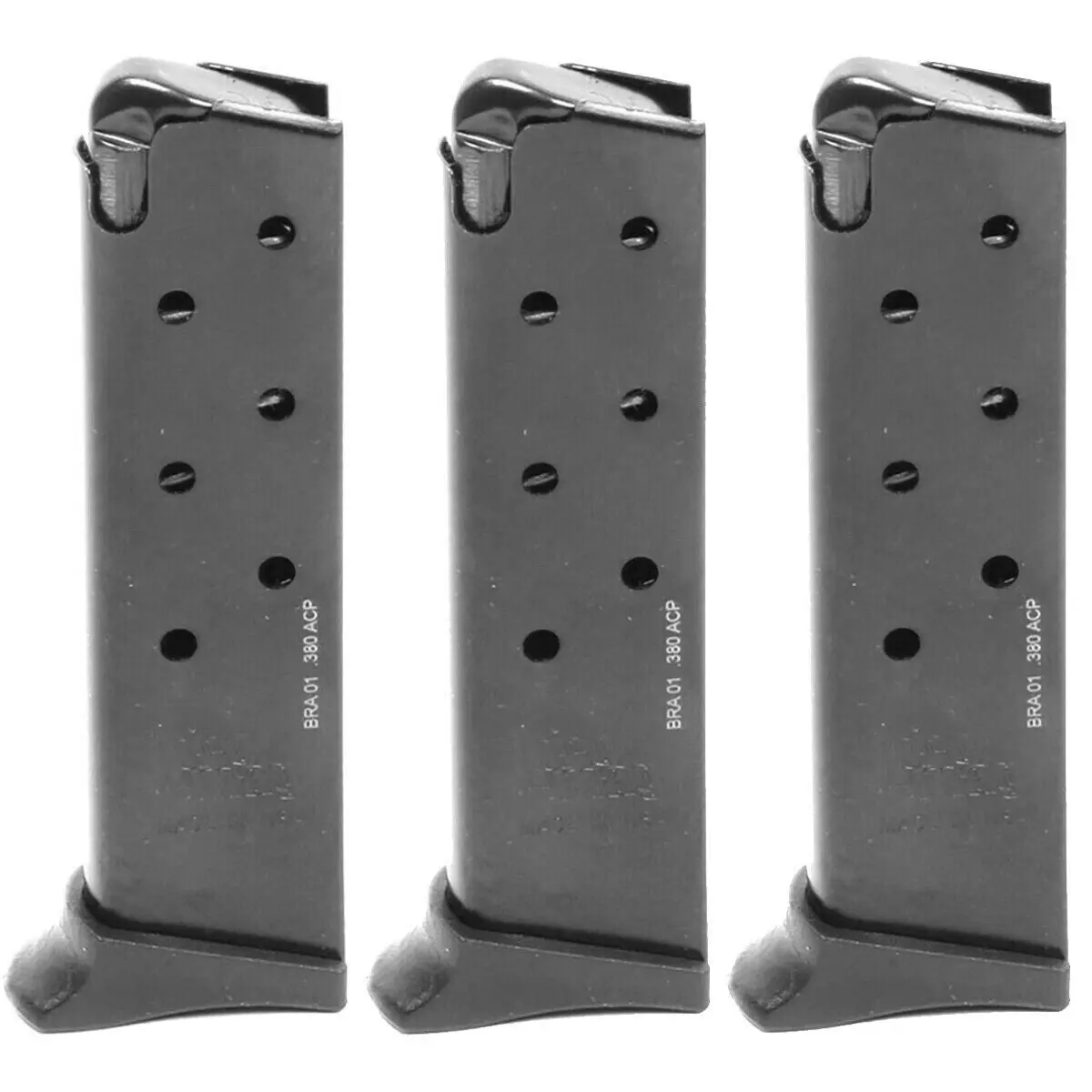 ProMag (3 Pack) Bersa 383A 95 Thunder 380 Firestorm .380 ACP, 7-Round Magazine, BRA 01