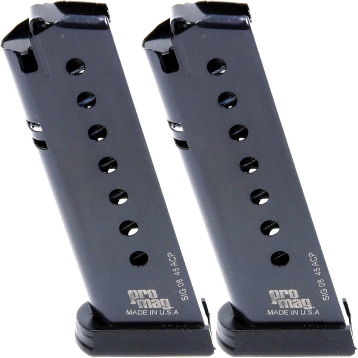 ProMag (2 Pack) Sig Sauer P220 .45 ACP, 8-Round Magazine, SIG 08, Blue Steel