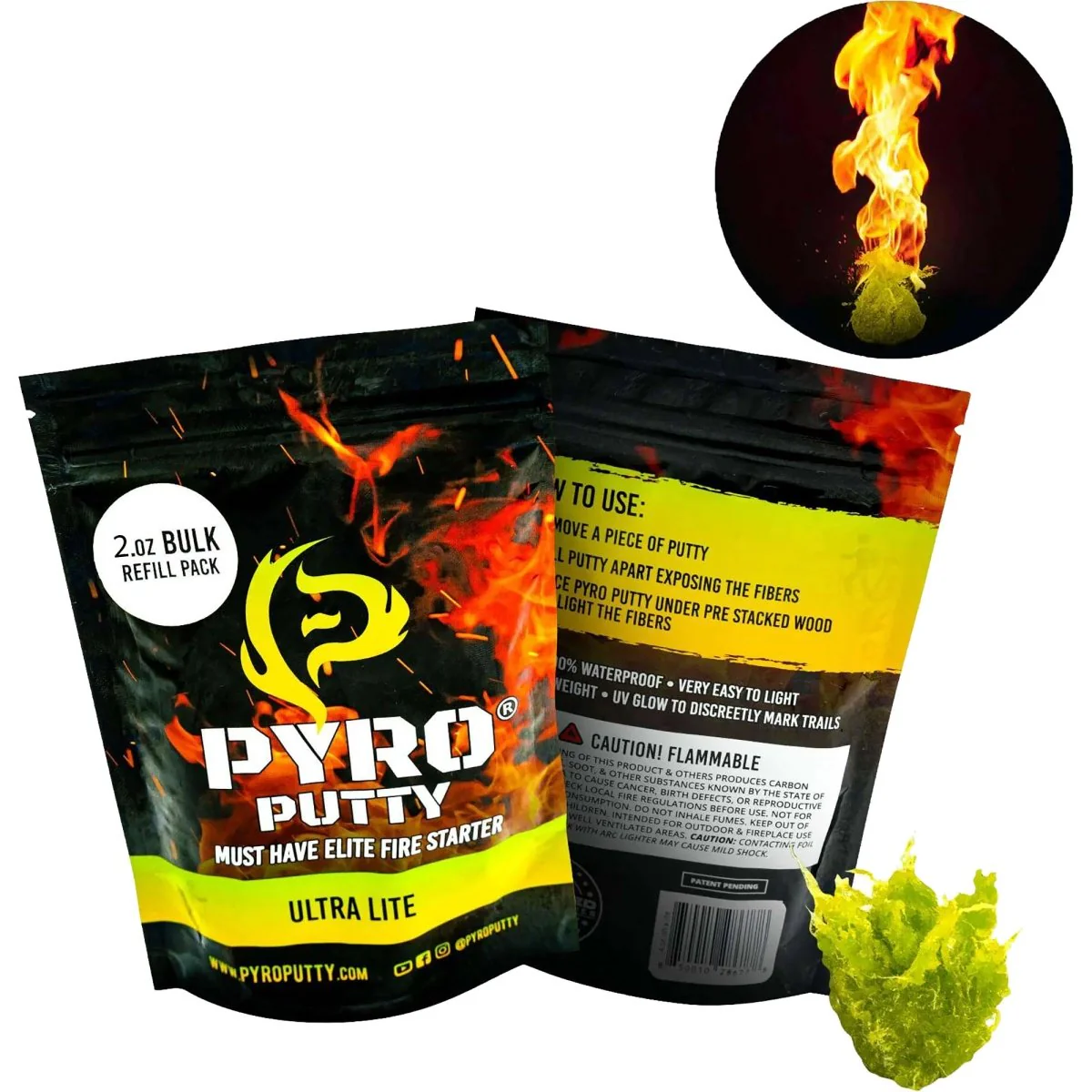 Pyro Putty - 2 oz Resealable Bag - Image 2