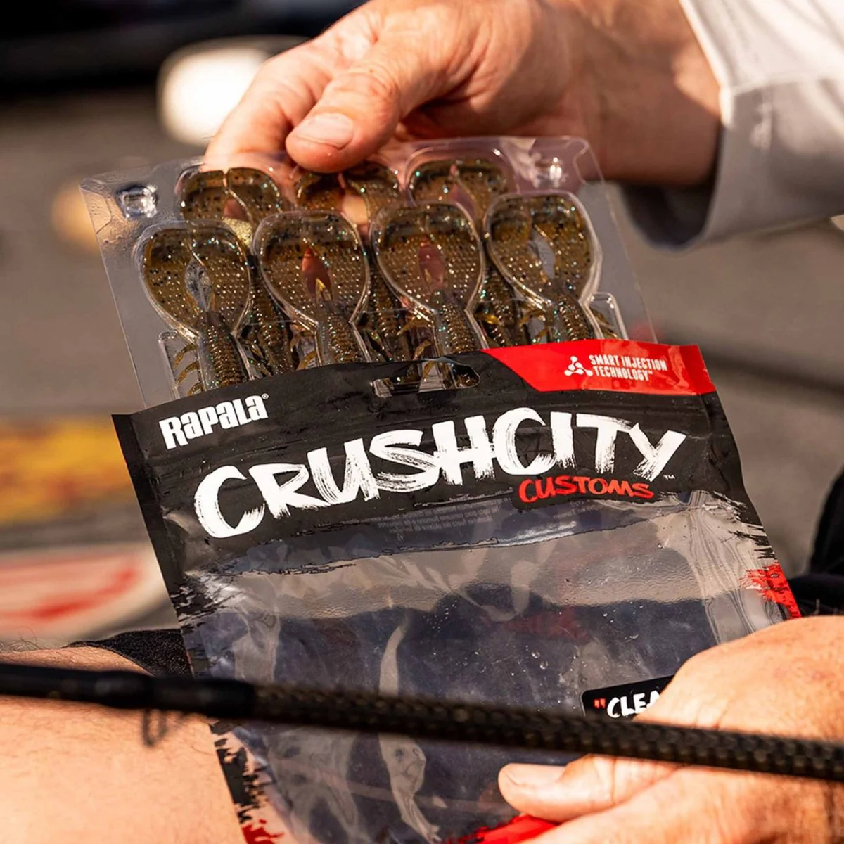 Rapala CrushCity Cleanup Craw 3.5" Soft Bait - Image 4
