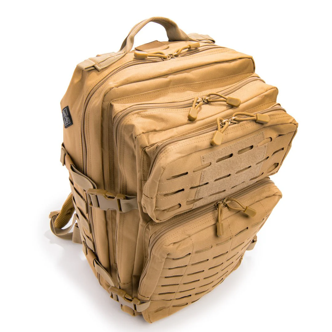 Rattlesnake Tactical Large Lasercut MOLLE Backpack with Pistol Retention System - Image 46