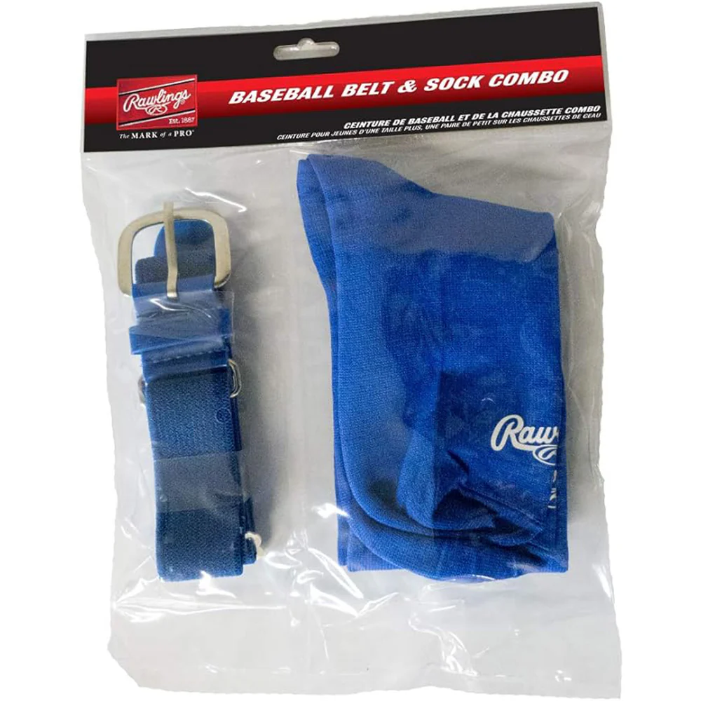 Rawlings Baseball/Softball Belt and Socks Combo Set - Image 5