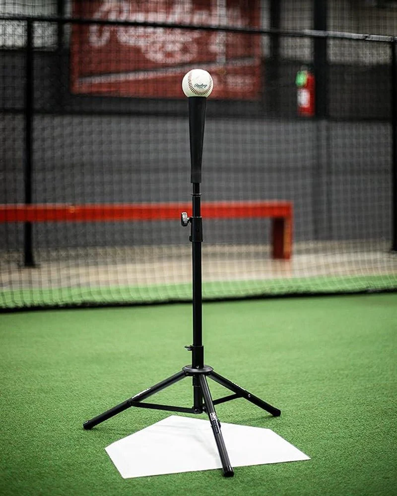 Rawlings Pro Model Baseball/Softball Tripod Travel Hitting Tee - Image 3