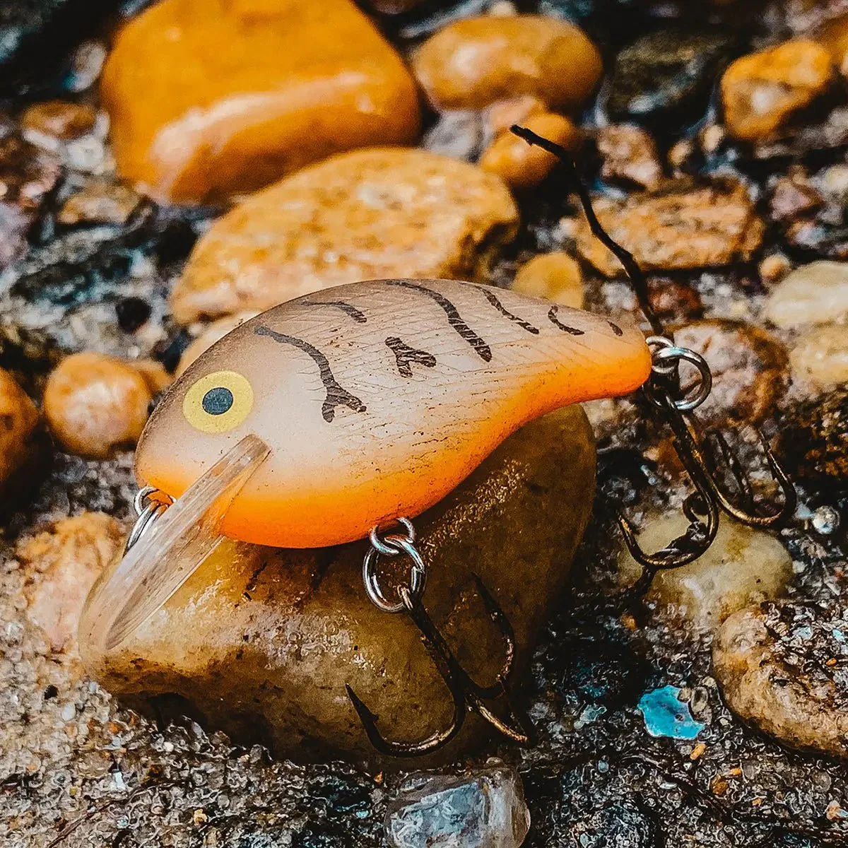 Rebel Deep Teeny Wee Crawfish 1/9 oz Fishing Lure - Chartreuse/Green Back - Image 4