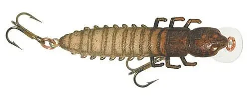 Rebel Hellgrammite 3/32 oz Fishing Lure - Molting