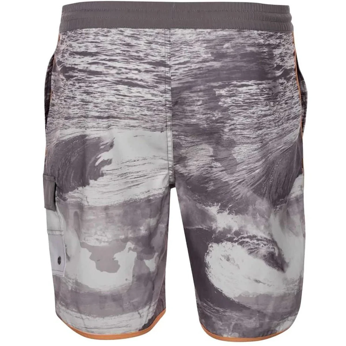 Reel Life Barrel Curl AOP Harbor 6" Boardwalk Shorts - Silver Filigree - Image 2