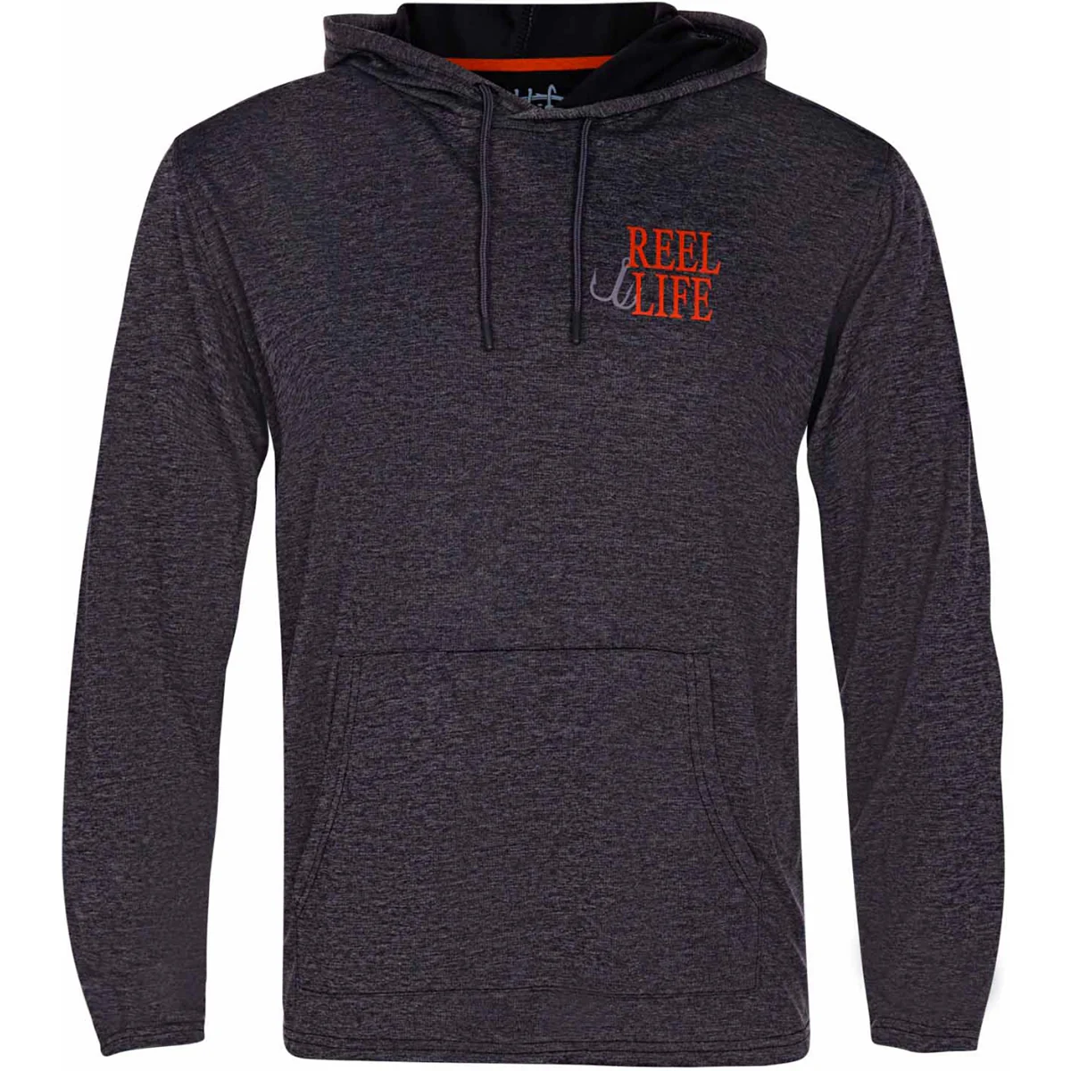 Reel Life Destin Heathered Pullover Hoodie