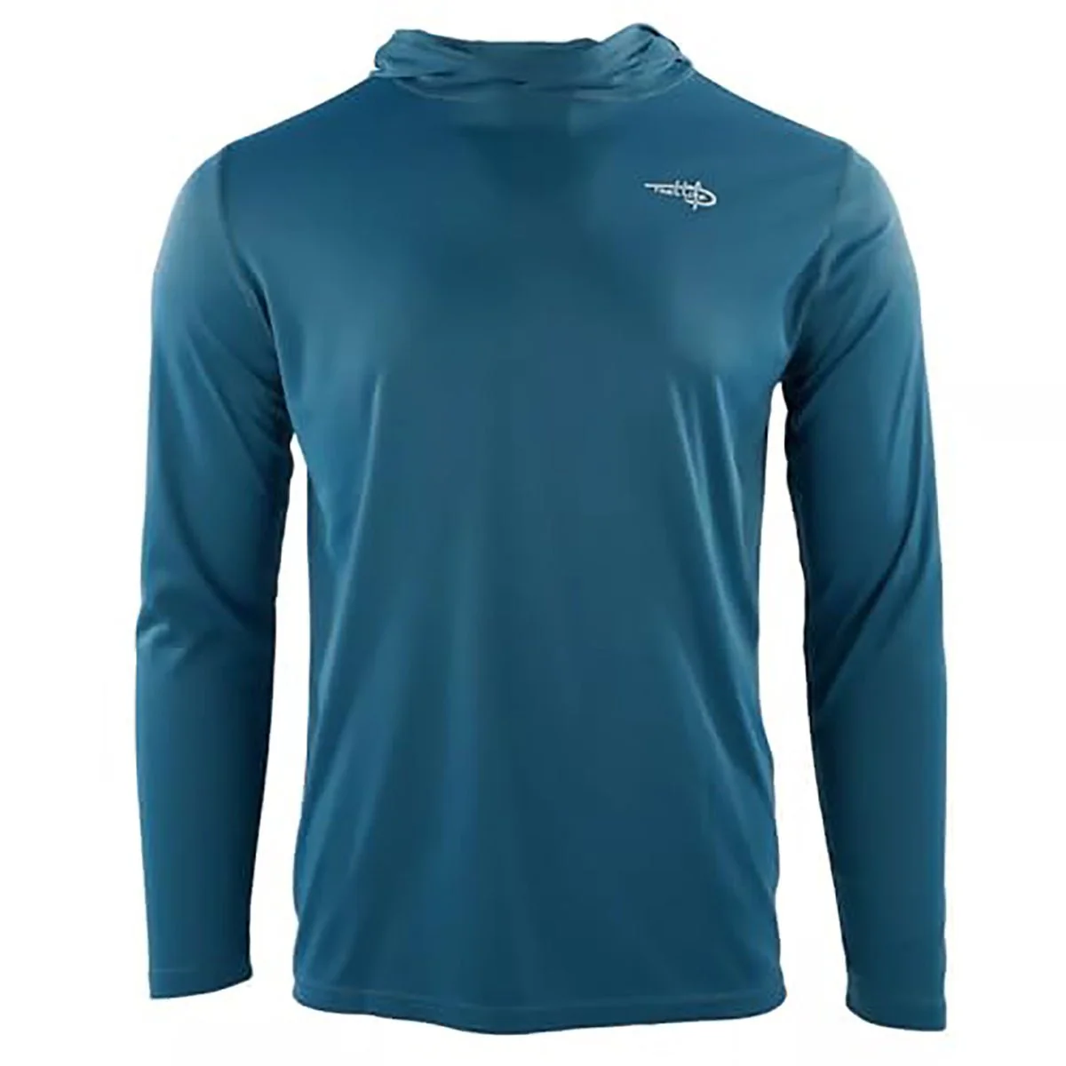 Reel Life Jax Beach Fishing In America UV Long Sleeve T-Shirt - Real Teal