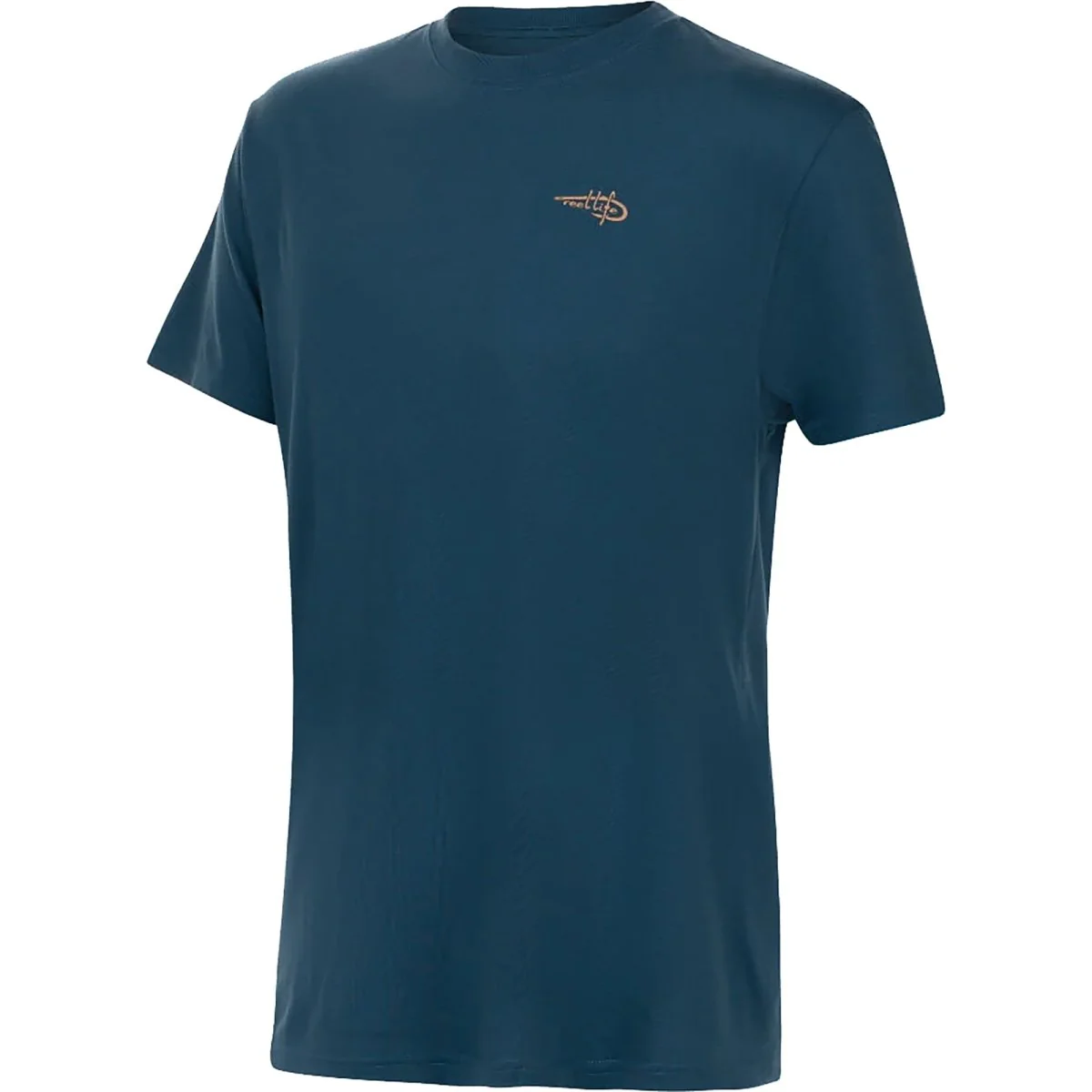 Reel Life Neptune Ocean Washed Early On The Water T-Shirt - Real Teal - Image 2