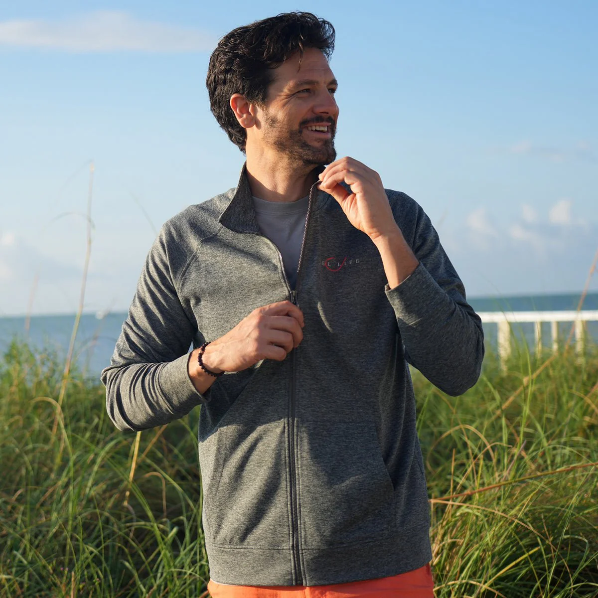 Reel Life Pompano Full Zip Jacket - Image 3