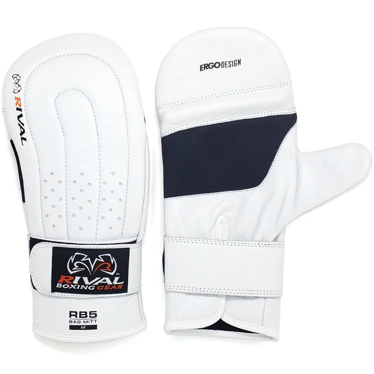 Rival Boxing RB5 Hook and Loop Leather Training Bag Mitts - Image 10