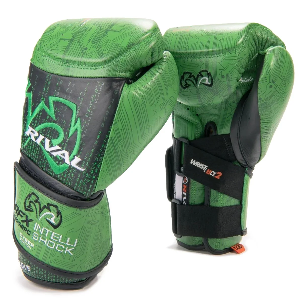 RIVAL Boxing RFX-Guerrero Intelli-Shock 2.0 Bag Gloves - Cyber - Image 4