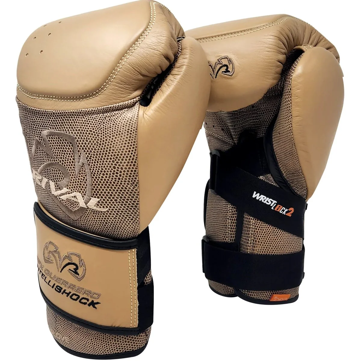 RIVAL Boxing RFX-Guerrero Intelli-Shock Bag Gloves, Snake Skin Limited Edition - Image 3