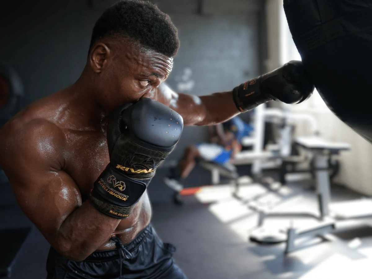 RIVAL Boxing RFX-Guerrero Intelli-Shock Bag Gloves, Croc Skin Limited Edition - Image 5