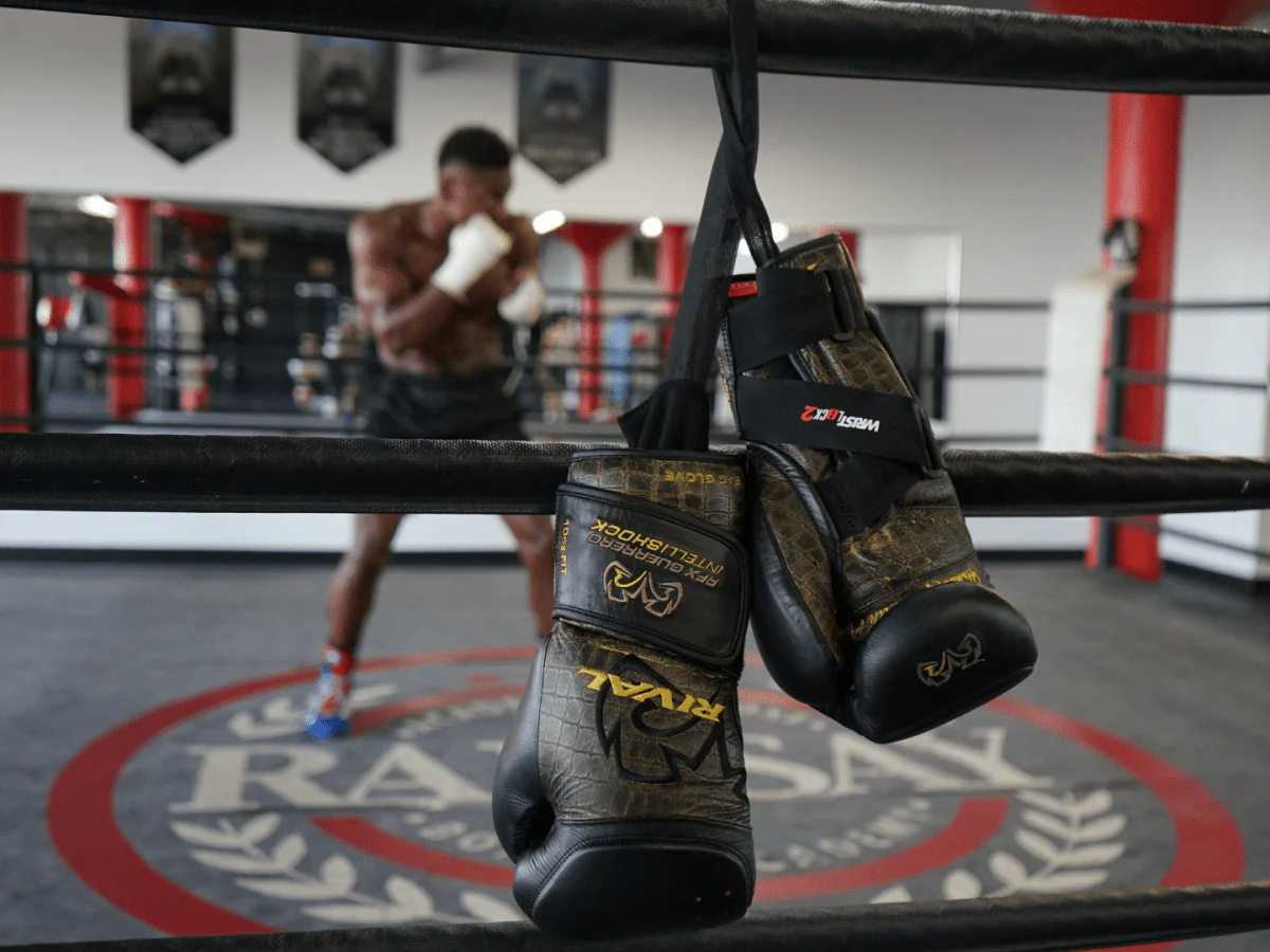RIVAL Boxing RFX-Guerrero Intelli-Shock Bag Gloves, Croc Skin Limited Edition - Image 6