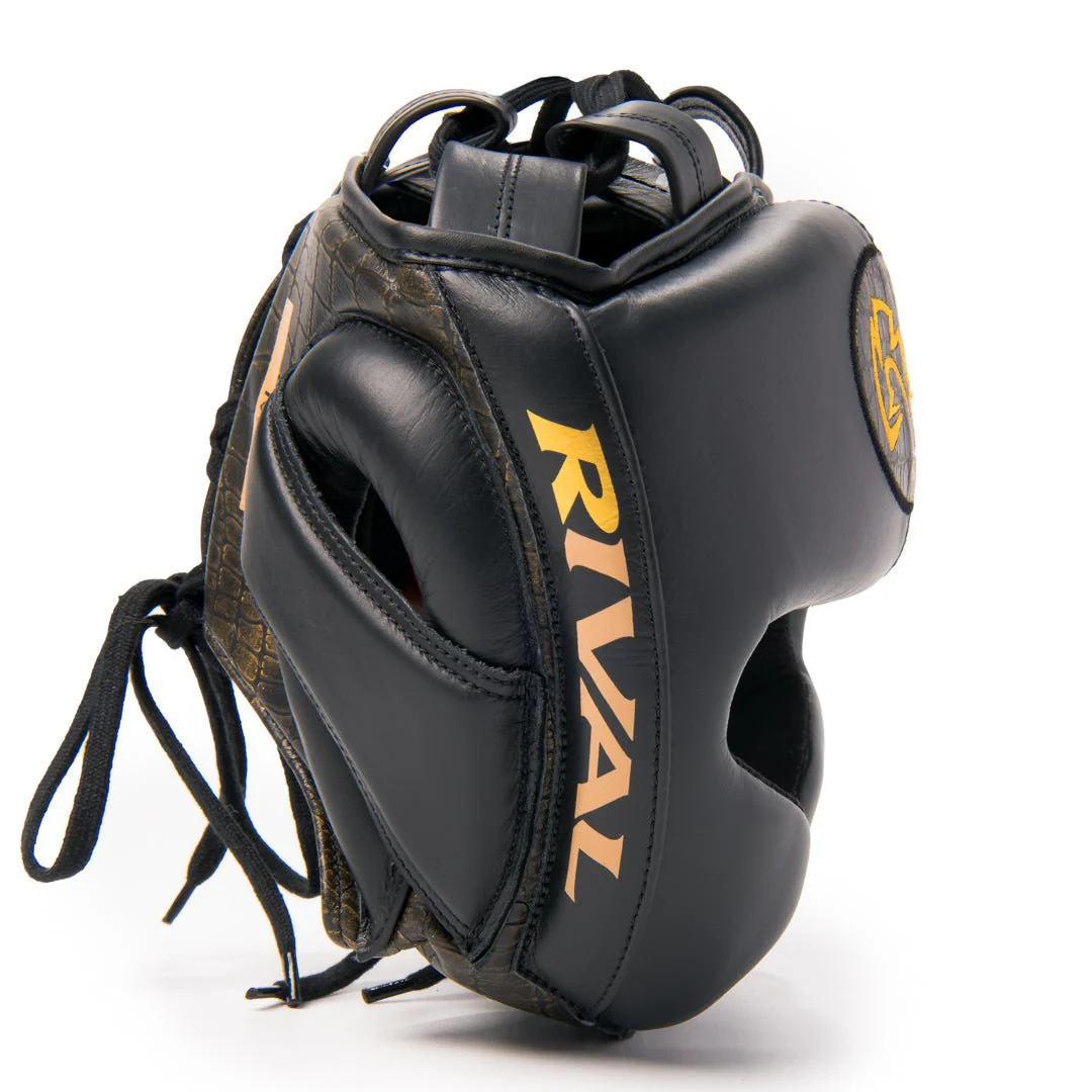 Rival Boxing  RHG-Guerrero Headgear, Crocodile/Black - Image 4