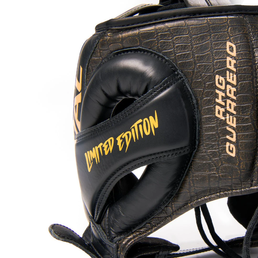Rival Boxing  RHG-Guerrero Headgear, Crocodile/Black - Image 6