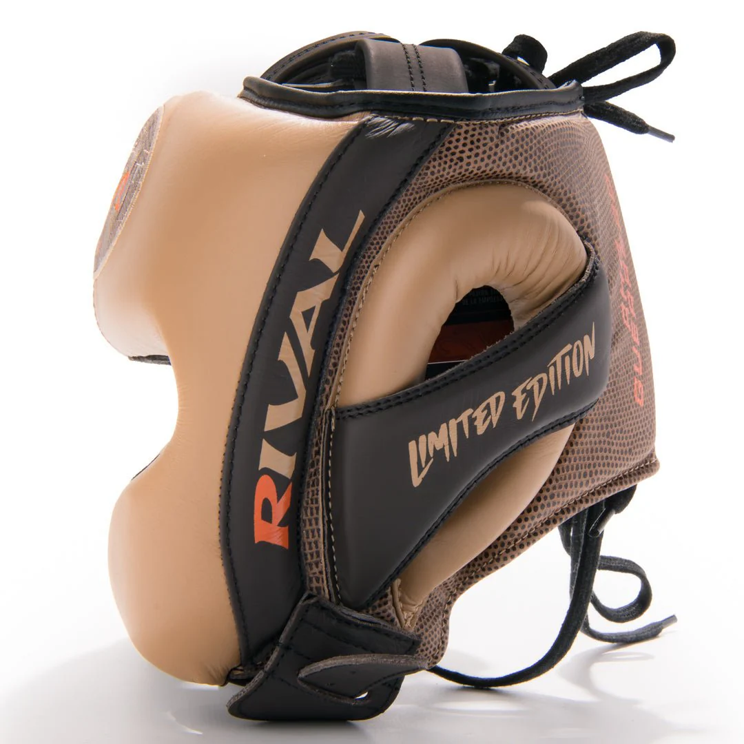 Rival Boxing  RHG-Guerrero Headgear, Snake/Beige - Image 4