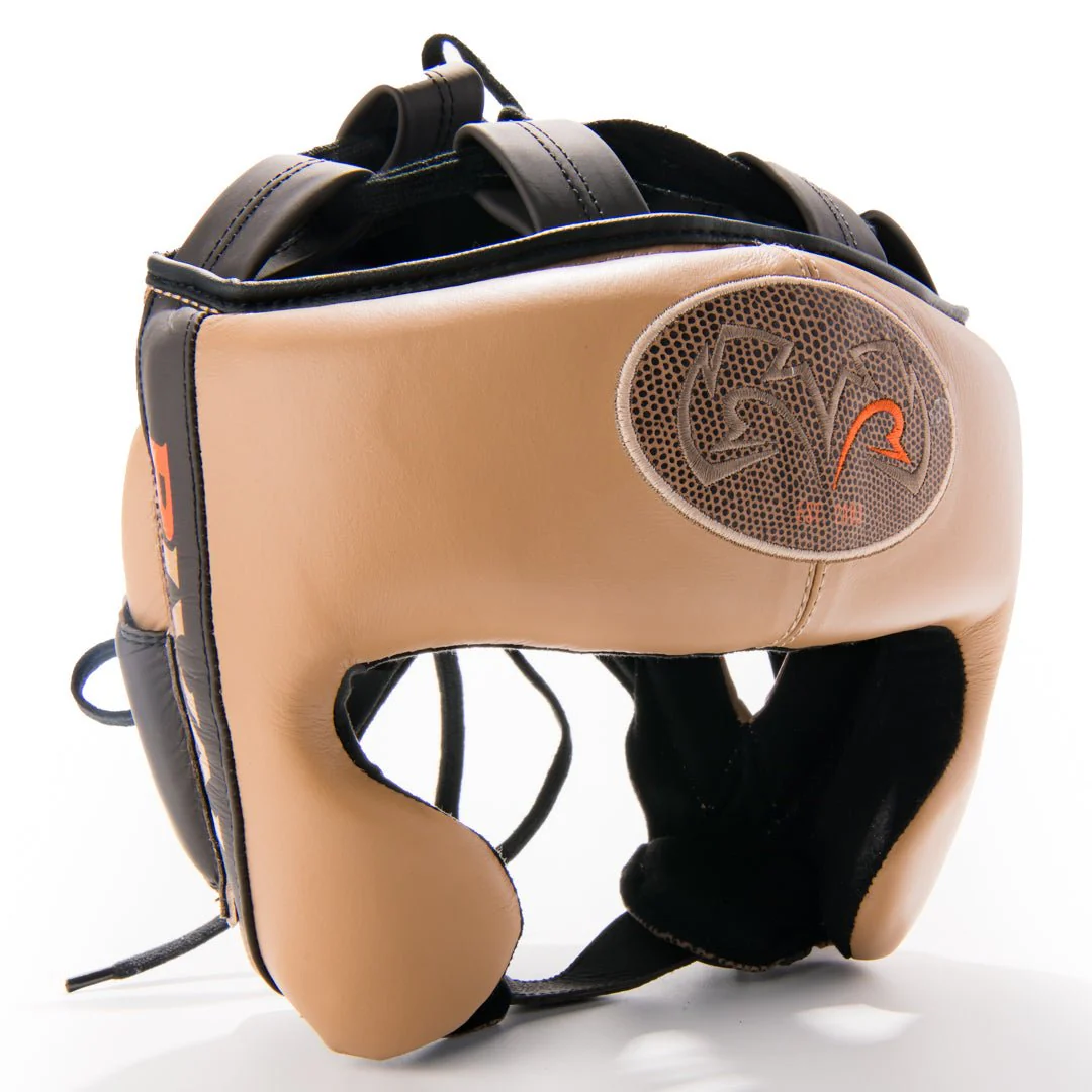 Rival Boxing  RHG-Guerrero Headgear, Snake/Beige - Image 5