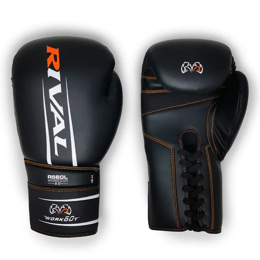 Rival Boxing RS60 2.0 Lace-Up Workout Sparring Gloves - Image 2
