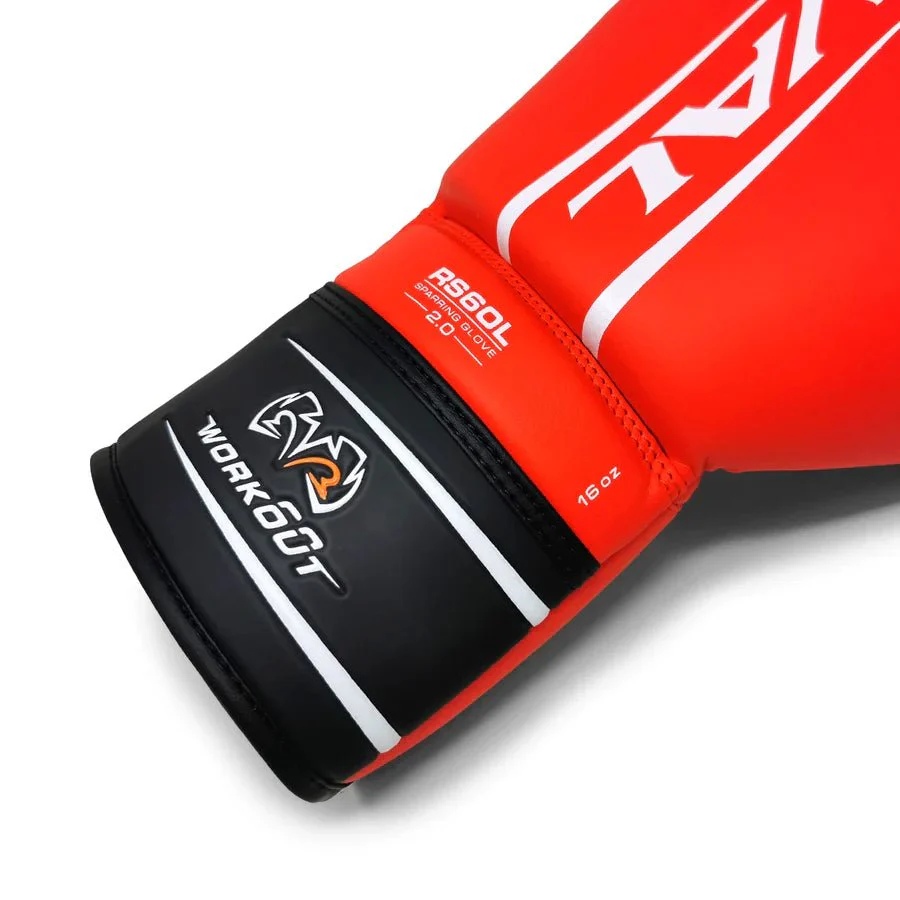 Rival Boxing RS60 2.0 Lace-Up Workout Sparring Gloves - Image 8