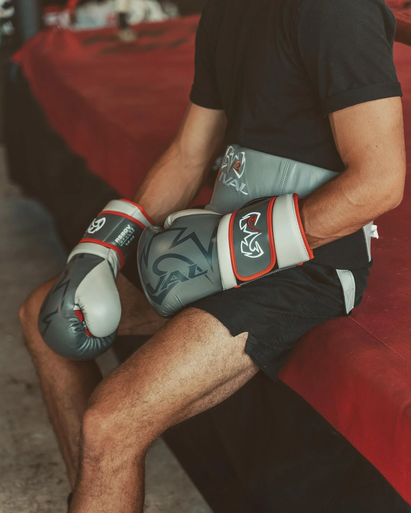 Rival Boxing RS80V Impulse Hook and Loop Sparring Gloves - Red - Image 5