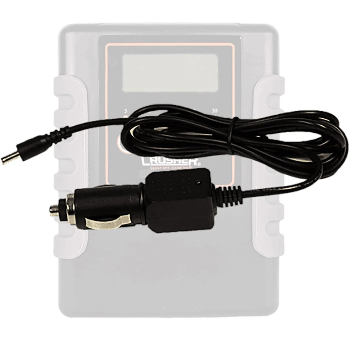 Scent Crusher Series II Generator Vehicle Plug-In Replacement Cord - Black
