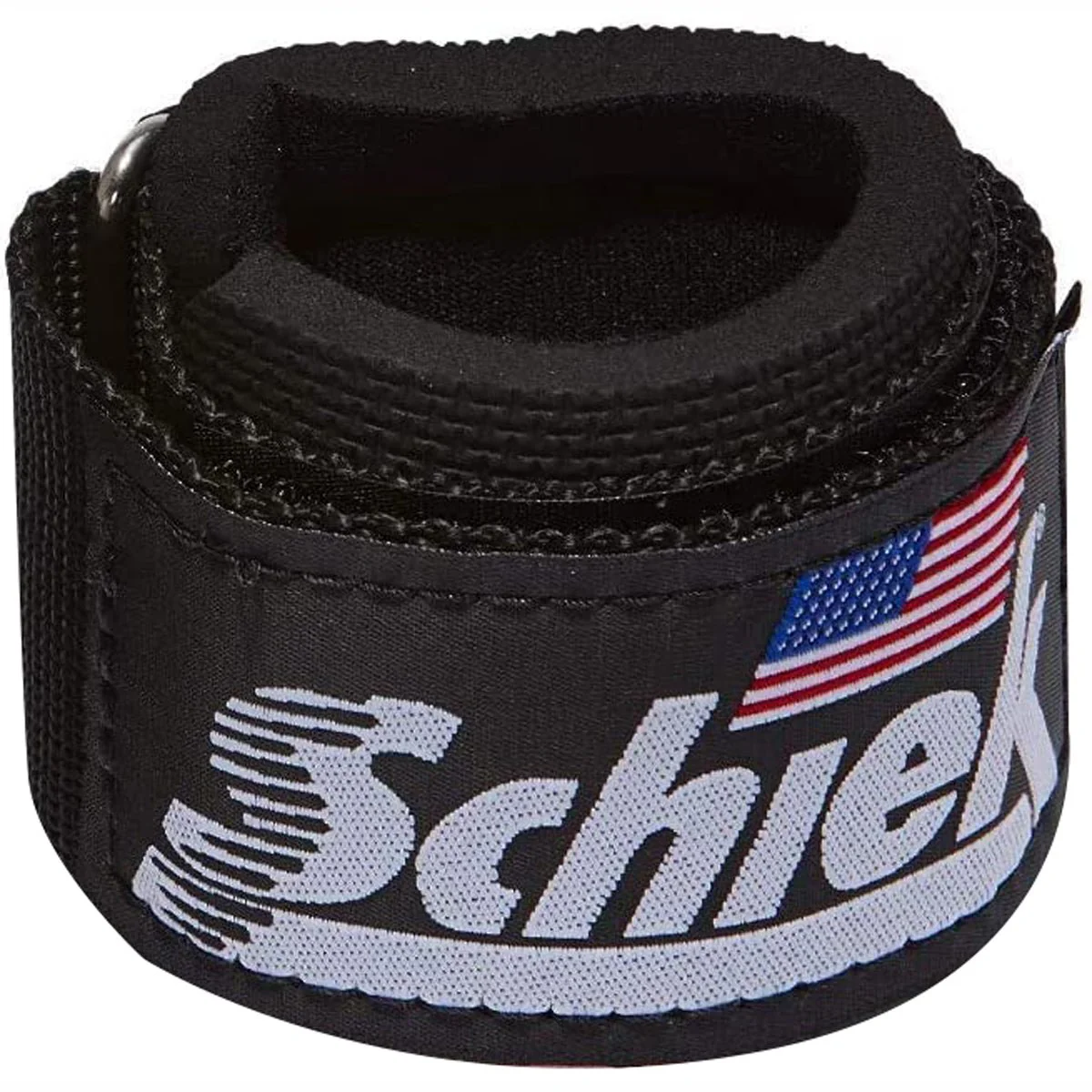 Schiek Sports Model 1100-WS Extra-Wide Wrist Straps - Black - Image 2